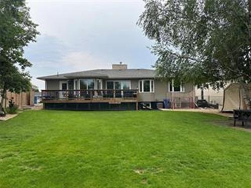 245 Swan River Drive, Swan River, MB - Outdoor With Deck Patio Veranda With Backyard