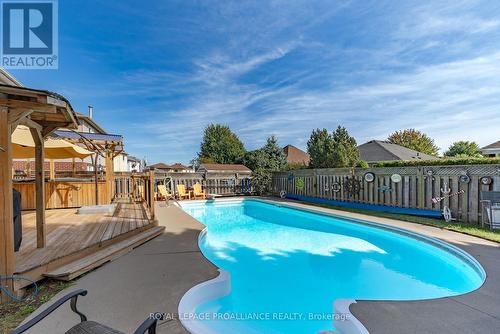 717 Carlisle Street, Cobourg, ON - Outdoor With In Ground Pool With Deck Patio Veranda With Backyard