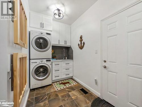 laundry room - 254G X-Bay Road, Alban, ON - Indoor Photo Showing Laundry Room