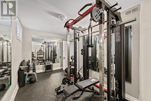 6 Magistrale Court, Richmond Hill, ON - Indoor Photo Showing Gym Room