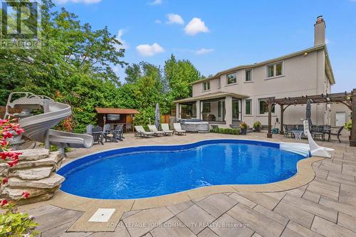 6 Magistrale Court, Richmond Hill, ON - Outdoor With In Ground Pool With Deck Patio Veranda With Backyard With Exterior