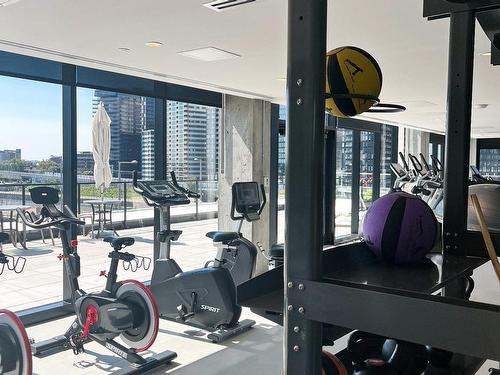 Exercise room - 1203-997 Rue De La Commune O., Montréal (Ville-Marie), QC - Indoor Photo Showing Gym Room