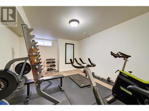 357 Quilchena Drive, Kelowna, BC - Indoor Photo Showing Gym Room