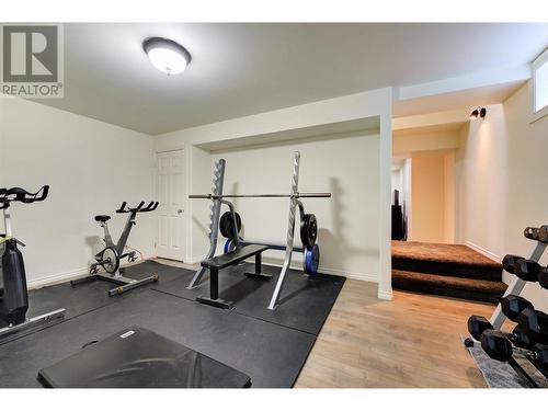 357 Quilchena Drive, Kelowna, BC - Indoor Photo Showing Gym Room