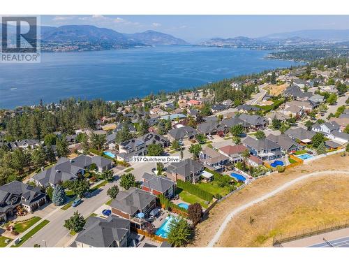 357 Quilchena Drive, Kelowna, BC - Outdoor With Body Of Water With View