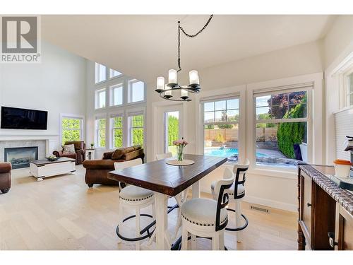 357 Quilchena Drive, Kelowna, BC - Indoor With Fireplace