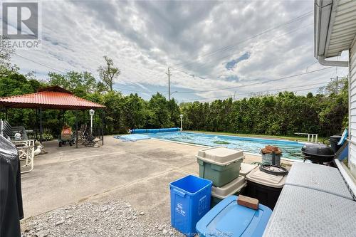 68 Division Street South, Kingsville, ON - Outdoor With In Ground Pool With Backyard