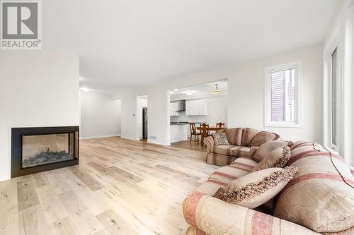 69 Defence Street, Ottawa, ON - Indoor Photo Showing Living Room With Fireplace