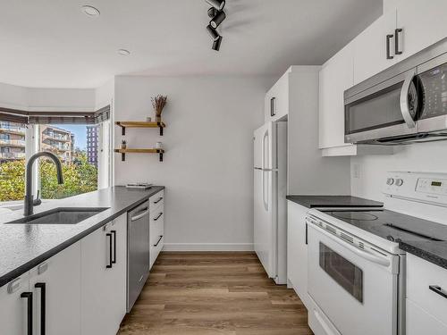 Cuisine - 204-880 Rue Laudance, Québec (Sainte-Foy/Sillery/Cap-Rouge), QC - Indoor Photo Showing Kitchen