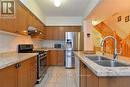 39 Matthew Harrison Street, Brampton, ON  - Indoor Photo Showing Kitchen With Stainless Steel Kitchen With Double Sink 