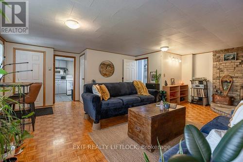 783 Fife'S Bay Marina Lane, Smith-Ennismore-Lakefield, ON - Indoor Photo Showing Living Room With Fireplace