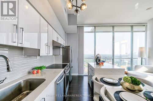 Ph2 - 33 Singer Court, Toronto, ON - Indoor Photo Showing Kitchen With Upgraded Kitchen