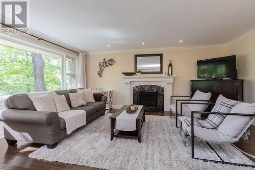 766 Shadeland Avenue, Burlington, ON - Indoor Photo Showing Living Room With Fireplace