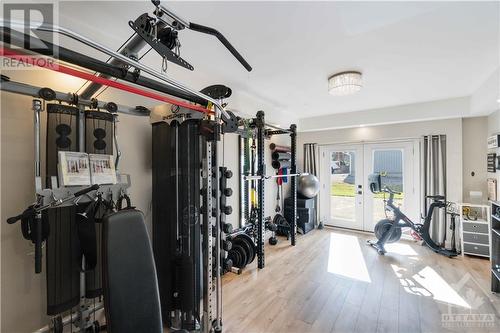 2704 River Road, Ottawa, ON - Indoor Photo Showing Gym Room