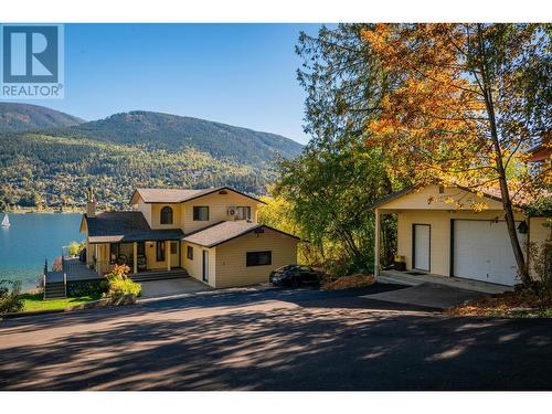 350 Johnstone  Road, Nelson, BC - Outdoor With Body Of Water With Facade