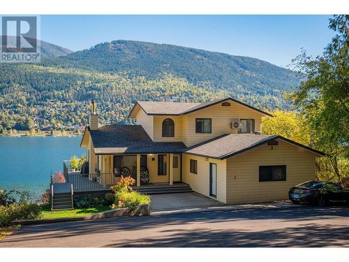 350 Johnstone  Road, Nelson, BC - Outdoor With Deck Patio Veranda With Facade