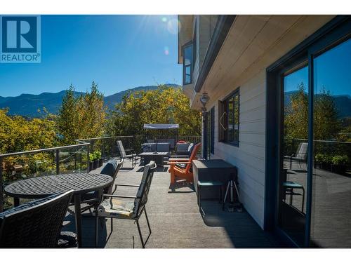 350 Johnstone  Road, Nelson, BC - Outdoor With Deck Patio Veranda With Exterior