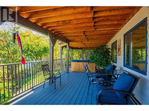 350 Johnstone  Road, Nelson, BC - Outdoor With Deck Patio Veranda With Exterior