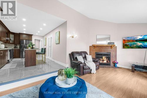 33 Trammell Lane, Brampton, ON - Indoor Photo Showing Other Room With Fireplace