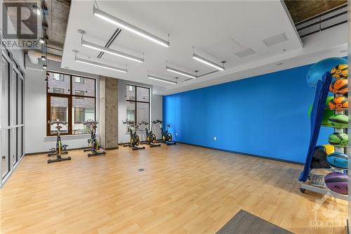 105 Champagne Avenue S Unit#2807, Ottawa, ON - Indoor Photo Showing Gym Room