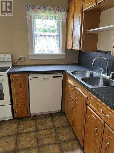 30 North Street, Corner Brook, NL - Indoor Photo Showing Kitchen With Double Sink