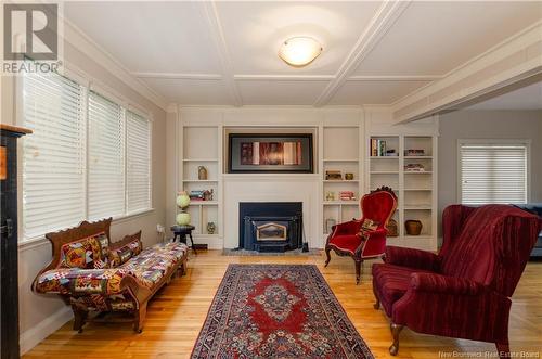 188 Pleasant Street, Moncton, NB - Indoor Photo Showing Living Room With Fireplace