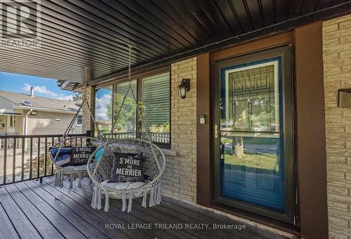 45 Masefield Crescent, London, ON - Outdoor With Deck Patio Veranda With Exterior