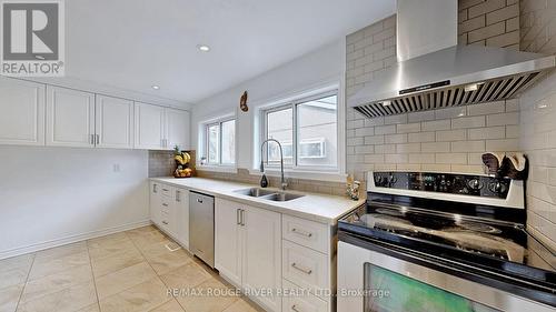 112 Billington Crescent, Toronto, ON - Indoor Photo Showing Kitchen With Double Sink