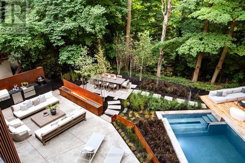 7 Waxwing Place, Toronto, ON - Outdoor With In Ground Pool With Backyard