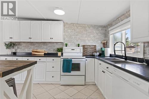 4 Cedar Crescent, Mcgregor, ON - Indoor Photo Showing Kitchen With Double Sink