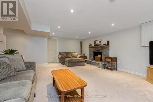 218 Delrex Boulevard, Halton Hills, ON - Indoor With Fireplace