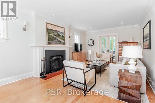 170 Strathallan Boulevard, Toronto, ON - Indoor Photo Showing Living Room With Fireplace