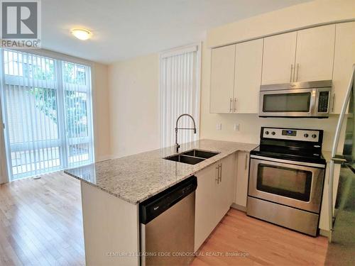 47 - 19 Eldora Avenue, Toronto, ON - Indoor Photo Showing Kitchen With Double Sink With Upgraded Kitchen