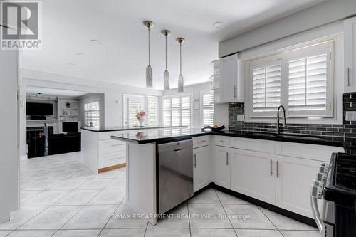 35 Lido Drive, Hamilton, ON - Indoor Photo Showing Kitchen With Upgraded Kitchen