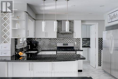 35 Lido Drive, Hamilton, ON - Indoor Photo Showing Kitchen With Upgraded Kitchen