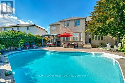 35 Lido Drive, Hamilton, ON - Outdoor With In Ground Pool With Deck Patio Veranda With Backyard