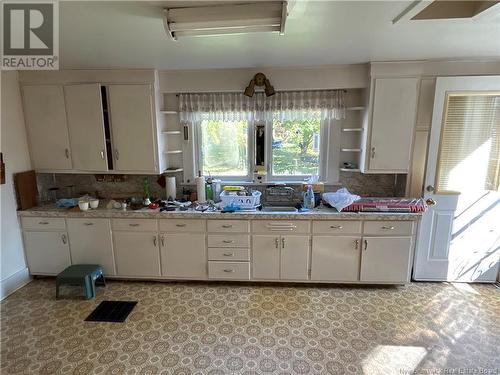 1368 Water Street, Miramichi, NB - Indoor Photo Showing Kitchen With Double Sink