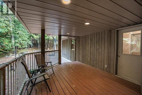 2290 Crystal Springs Road, Nelson, BC - Outdoor With Deck Patio Veranda With Exterior