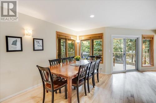 2290 Crystal Springs  Road, Nelson, BC - Indoor Photo Showing Dining Room