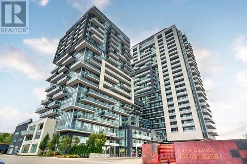 1204 - 2081 Fairview Street, Burlington, ON - Outdoor With Balcony With Facade