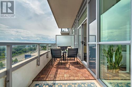 1204 - 2081 Fairview Street, Burlington, ON - Outdoor With Balcony With View With Exterior