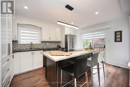 3845 Althorpe Circle, Mississauga, ON - Indoor Photo Showing Kitchen With Stainless Steel Kitchen With Upgraded Kitchen