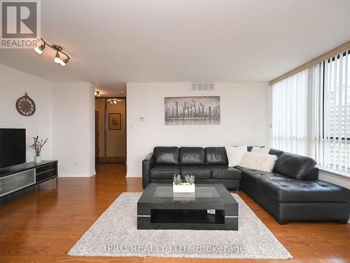 1507 - 1360 Rathburn Road E, Mississauga, ON - Indoor Photo Showing Living Room