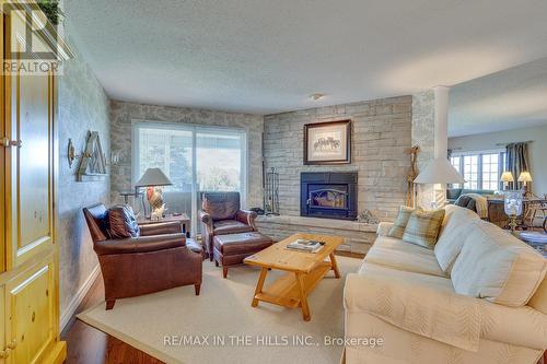 247515 5Th Side Road, Mono, ON - Indoor Photo Showing Living Room With Fireplace