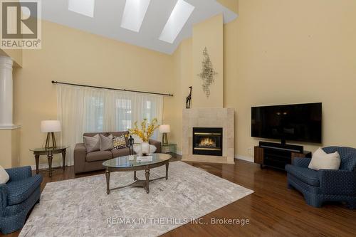 27 - 2165 Stavebank Road, Mississauga, ON - Indoor Photo Showing Living Room With Fireplace