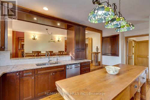 713516 First Line, Mono, ON - Indoor Photo Showing Kitchen With Double Sink