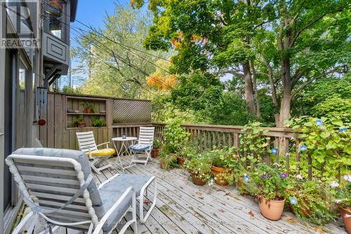 136 Collier Street, Toronto, ON - Outdoor With Deck Patio Veranda With Exterior