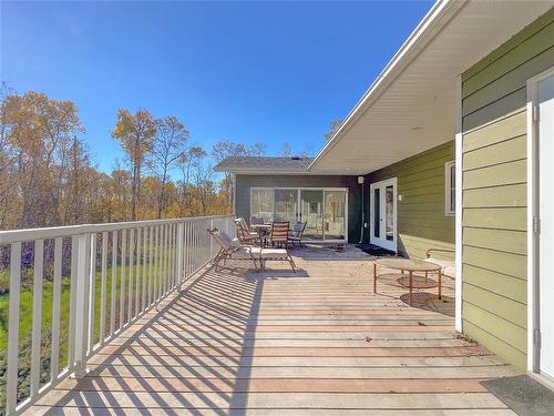 9 Robbies Drive, Carberry, MB - Outdoor With Deck Patio Veranda With Exterior