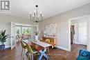 1818 Cedarlakes Way, Ottawa, ON  - Indoor Photo Showing Dining Room 