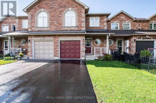 144 Sydenham Wells, Barrie, ON - Outdoor With Deck Patio Veranda With Facade